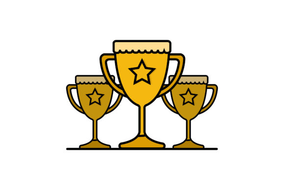 Download Championship Trophy Flat Icon - Championship Collection