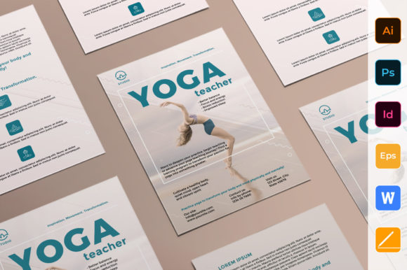 Download Yoga Instructor Flyer Template - Premium Resources
