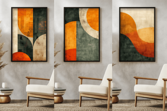 Download Abstract Prints Set, Geometry Art Prints - Geometry Collection